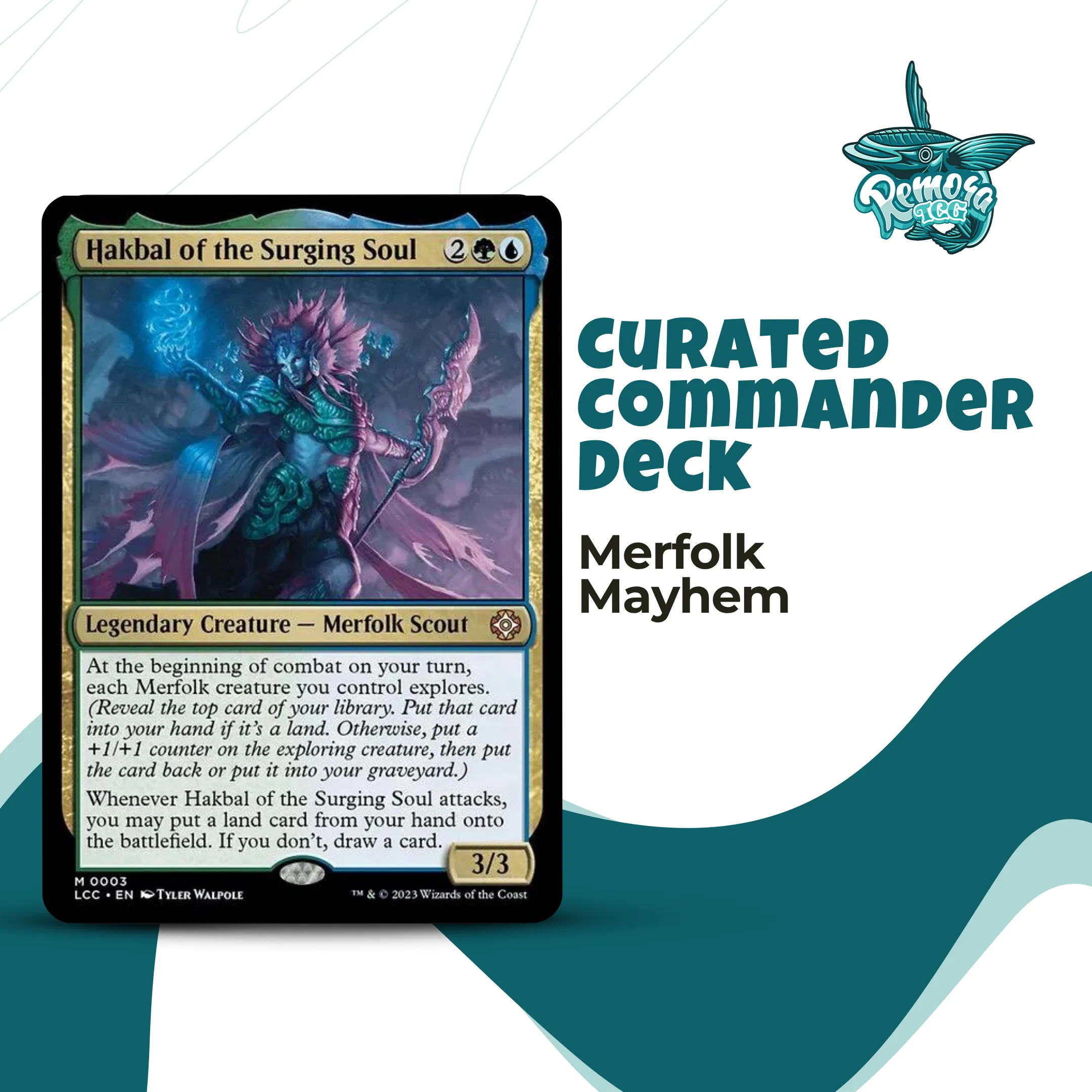 Hakbal Of The Surging Soul - EDH Deck